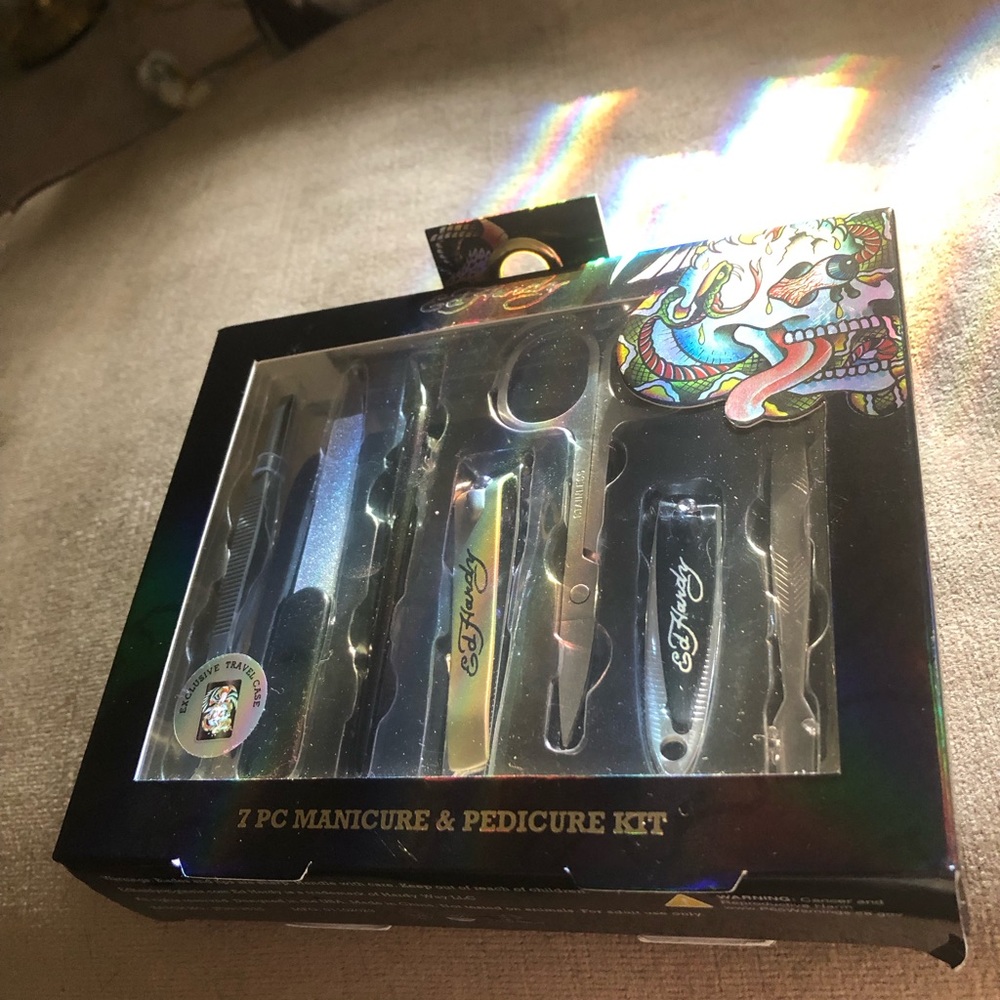 Looking for it 🎃4-sale Vintage Ed Hardy Manicure Set - 593. $25 or $20 w/offer